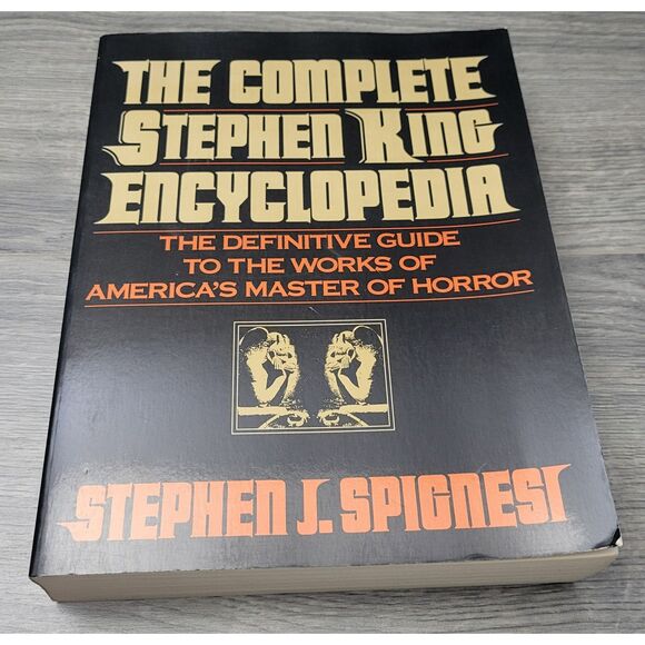 1991 Contemporary Books The Complete Stephen King Encyclopedia Stephen Spignesi